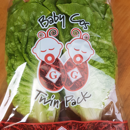Lettuce - mini cos lettuce twin packs